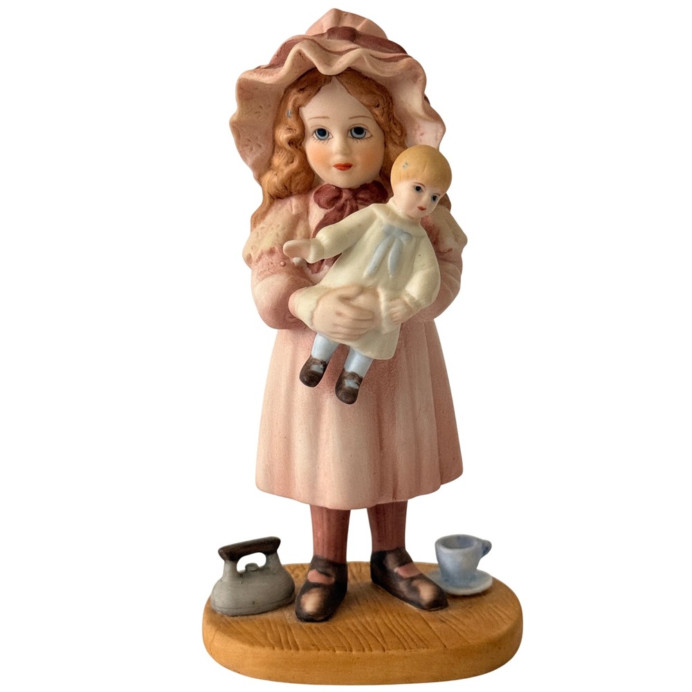 Jan Hagara Amanda Porcelain Figurine Limited Edition 1984-85 Victorian Girl Doll